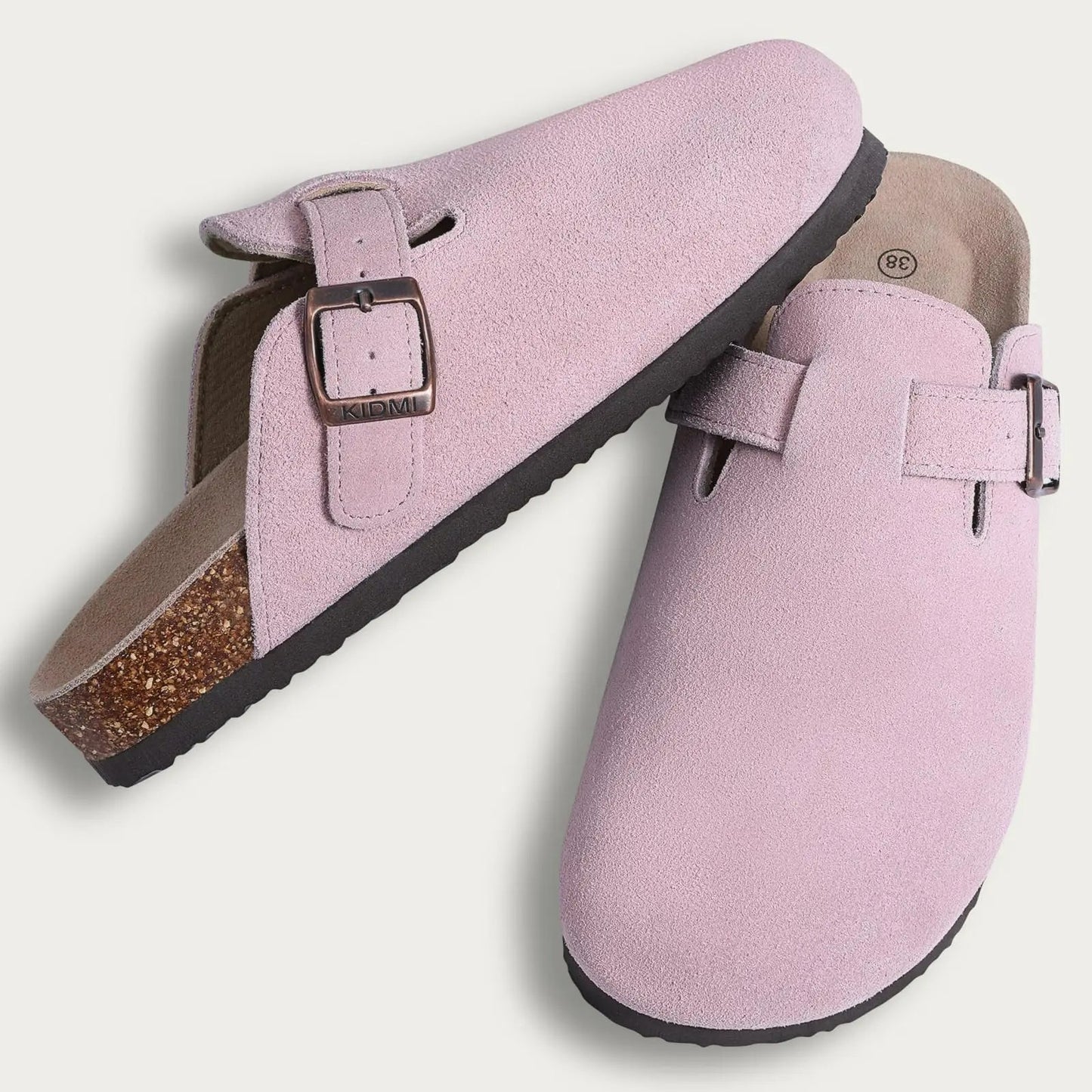 SANDALIAS DE TACÓN BAJO DE ANTE HAVEN