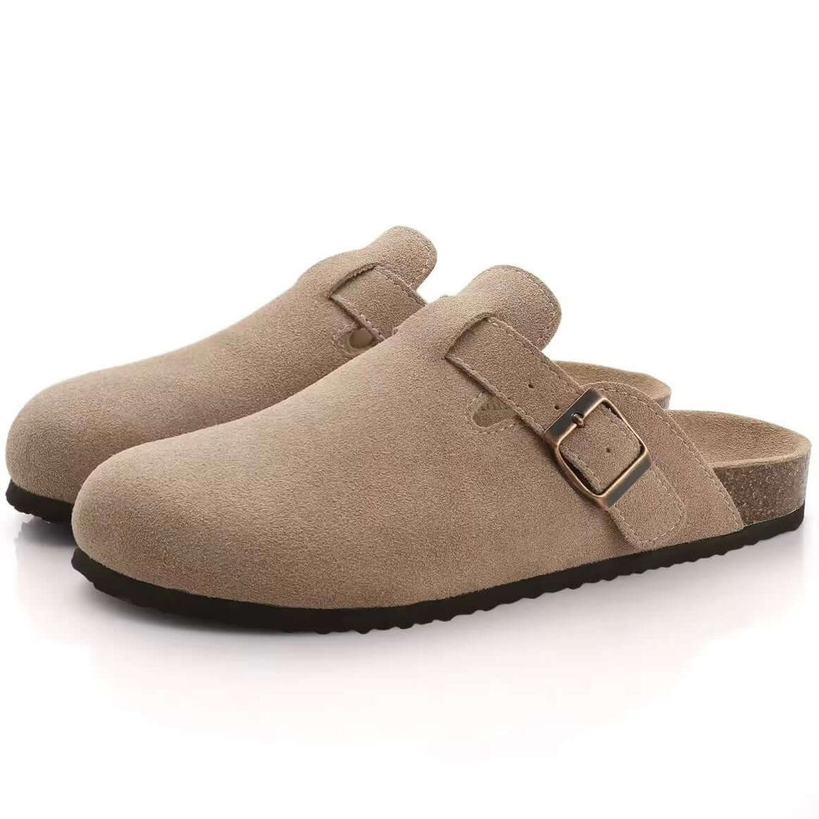 SANDALIAS DE TACÓN BAJO DE ANTE HAVEN