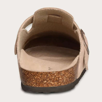 SANDALIAS DE TACÓN BAJO DE ANTE HAVEN