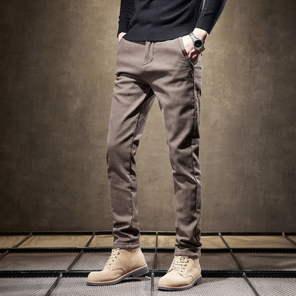 PANTALONES DE CORTE AJUSTADO